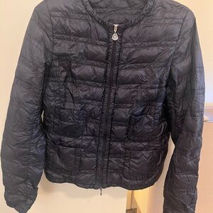 Moncler Women's Dark Navy Quilted Puffer Jacket